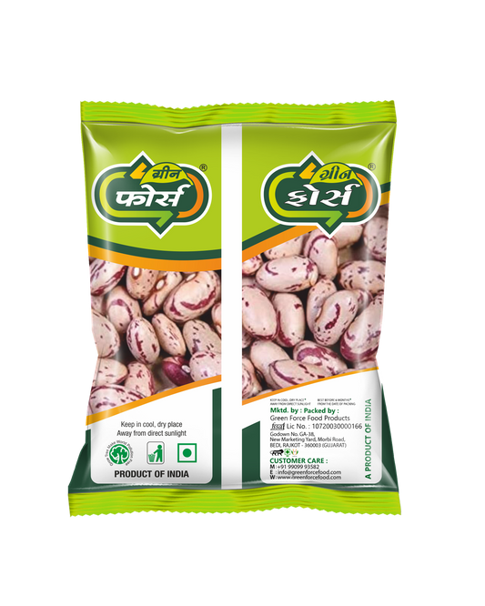 Rajma Chitra / Chitra Kidney Bean (ચીત્રા રાજમા) - Premium Rajma, High in Protein - Green Force Food Products