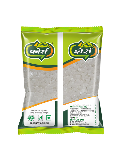 Crystal Sugar (ડાયમન્ડ સાકર) - Clear & Pure Sweet Crystals - Green Force Food Products