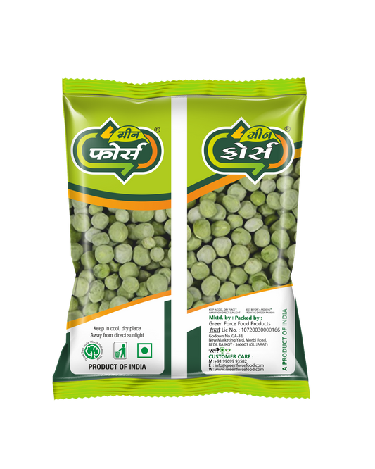 Vatana Green / Green Peas (લીલા વટાણા) - Rich in Fiber & Plant Protein - Green Force Food Products