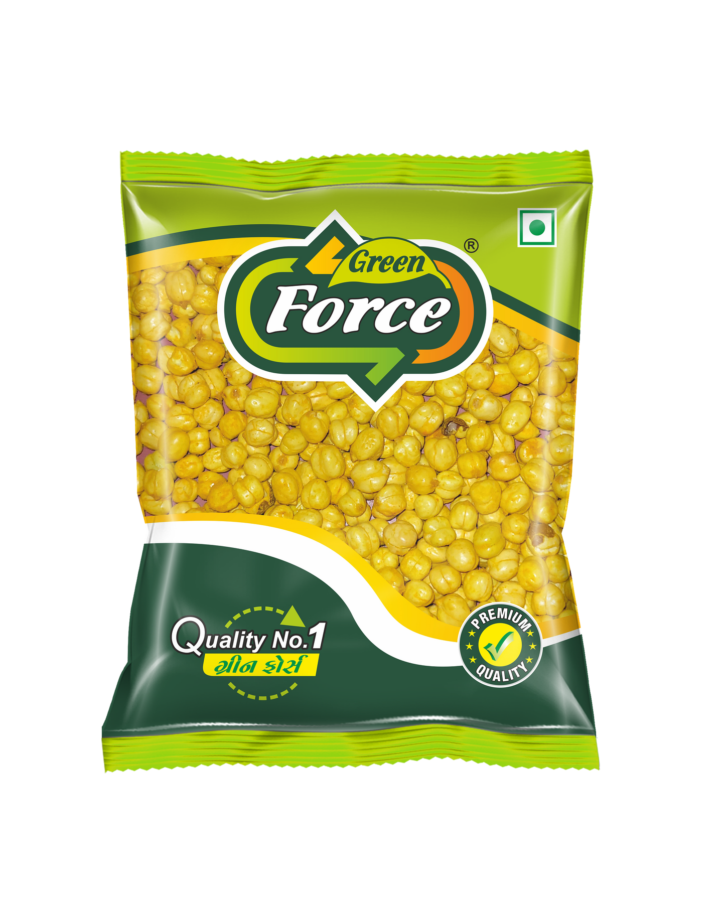 Turmeric & Black Salt Gram (હળદર સંચર ફોલવા દાળીયા) - Tangy, Spicy & Digestive