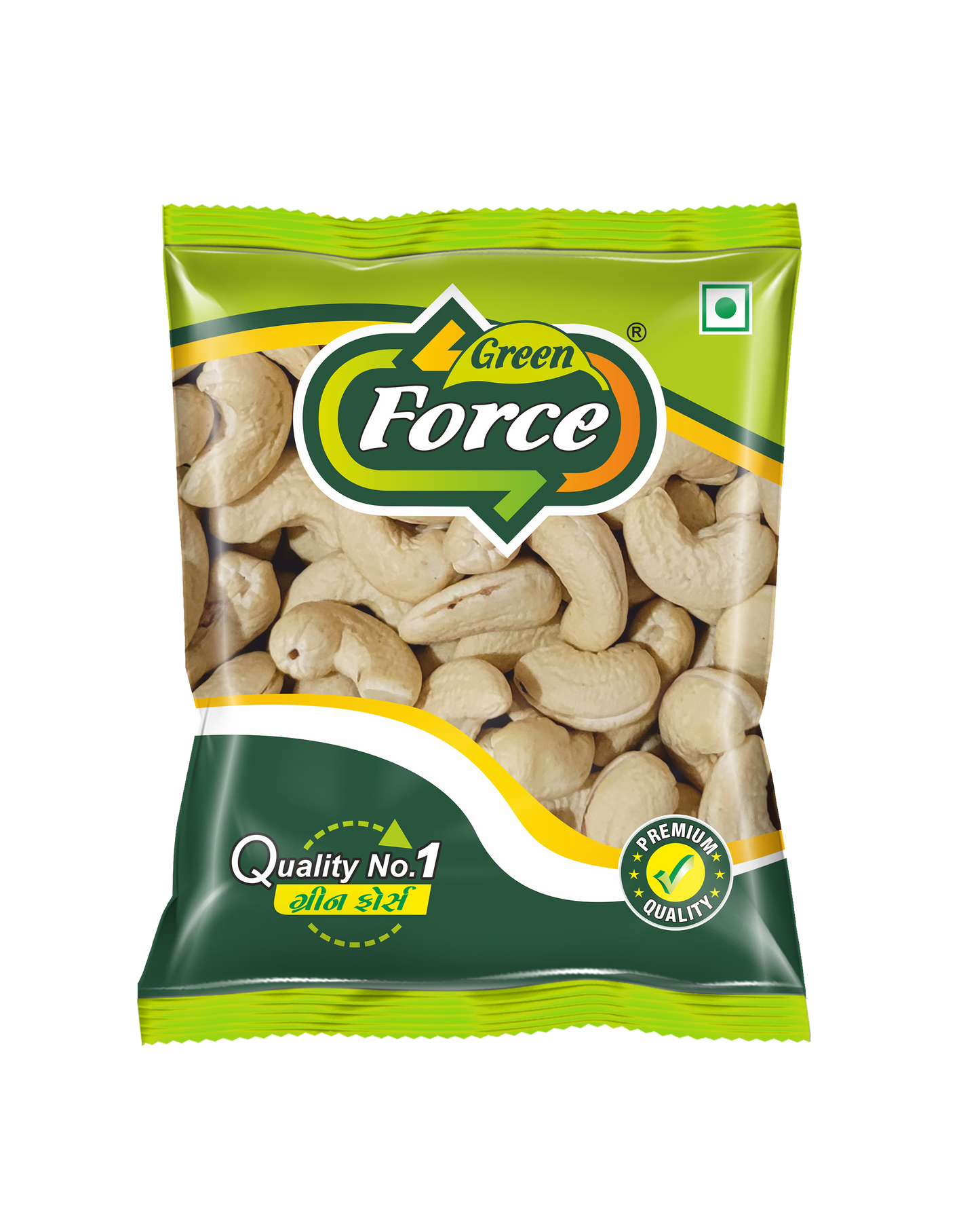 Cashew Fry (ફ્રાય કાજુ) - Roasted & Crispy Delight - Green Force Food Products