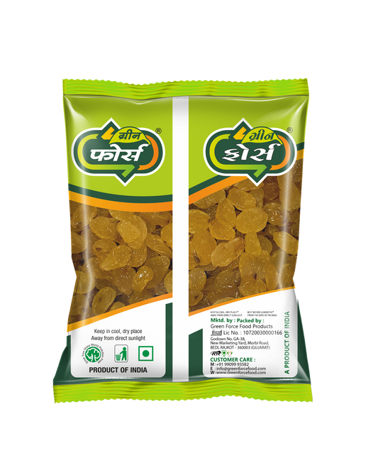 Raisin (કિસમિસ) - Naturally Sweet & Nutritious - Green Force Food Products