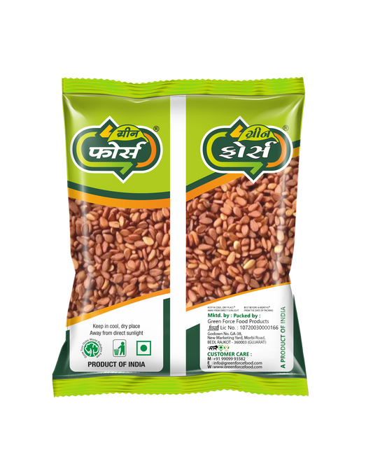 Red Sesame (લાલ તલ) - Unique Variety with High Nutritional Value - Green Force Food Products