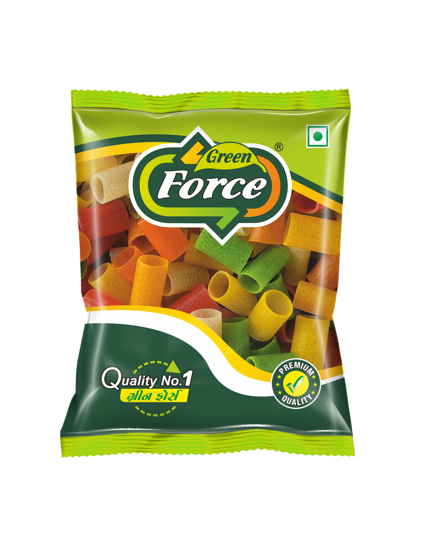 Fryums Colour Medium (પાઈપ કલર મીડીયમ) - Tasty, Crispy & Bright