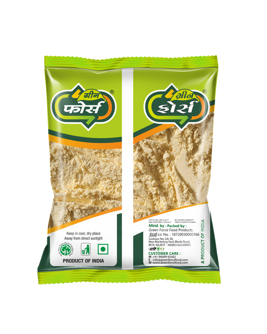 Thick Besan / Thick Gram Flour (મોહનથાળનો લોટ) | Stone-Free Grinding | Pure & Fresh