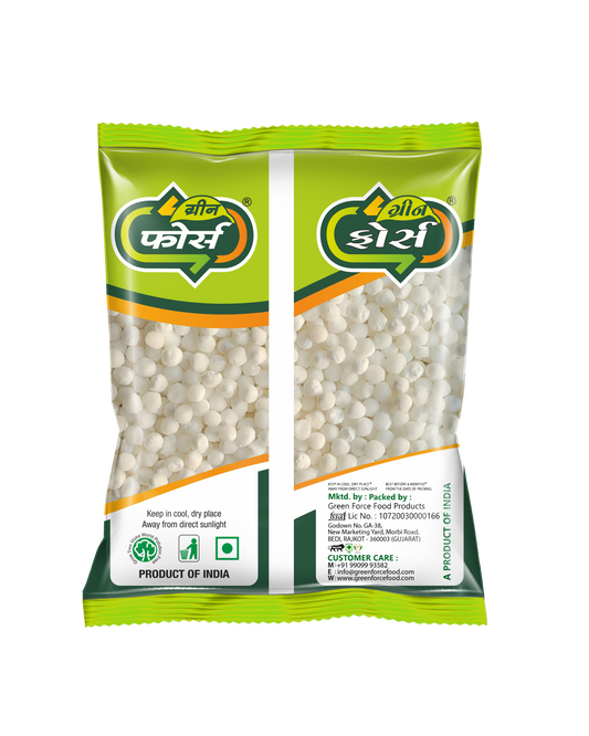 Sago (સાબુ દાણા) - Perfect for Fasting & Energy Boost - Green Force Food Products