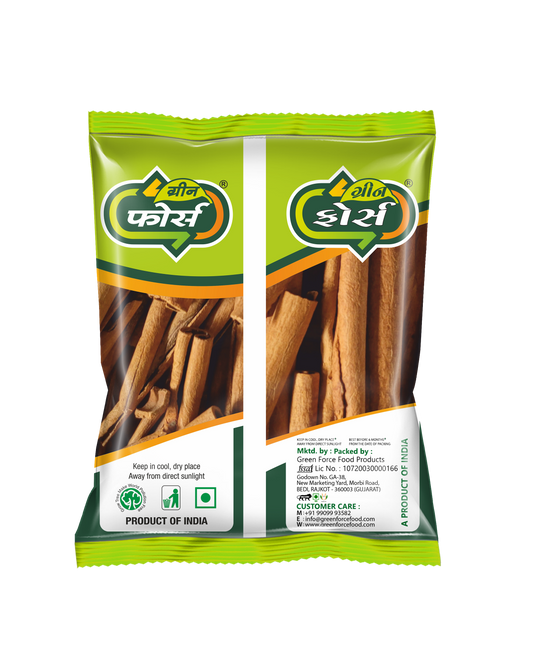 Cinnamon Roll / Dalchini (તજ / ભુંગરી) - Sweet Aroma & Warm Flavor - Green Force Food Products