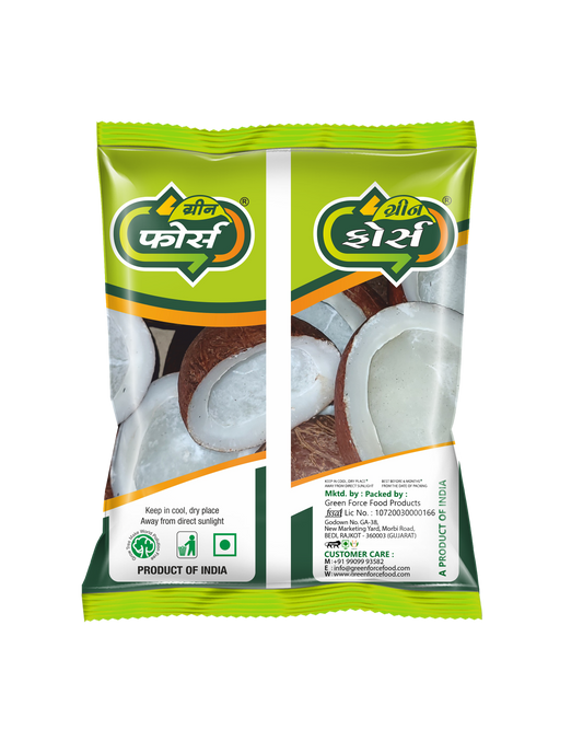 Half Coconut (ટોપરા ના વાટકા) - Fresh & Natural Kitchen Essential - Green Force Food Products