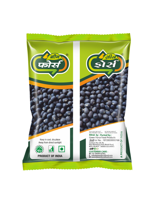Whole / Black Urad (અળદ) - Iron Rich & Heart Healthy - Green Force Food Products