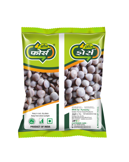 Whole Masoor (મસુર) - Protein Rich & Nutritious - Green Force Food Products