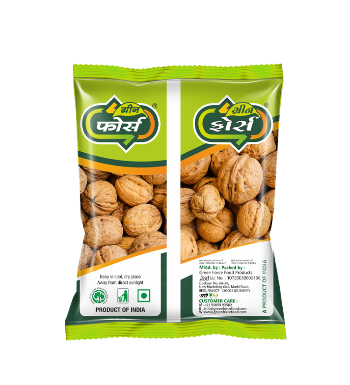Whole Walnut (અખરોટ) – Premium Whole Nuts - Green Force Food Products