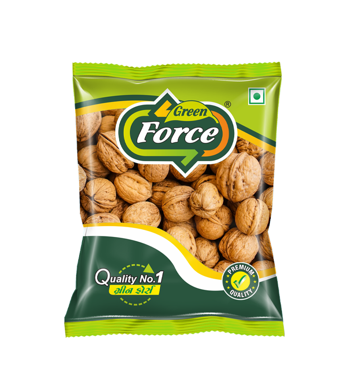 Whole Walnut (અખરોટ) – Premium Whole Nuts - Green Force Food Products