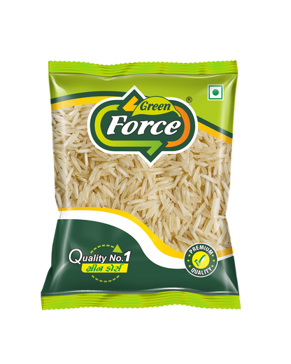 Basmati Rice (બાસમતી ચોખા) - Long Grain & Naturally Fragrant