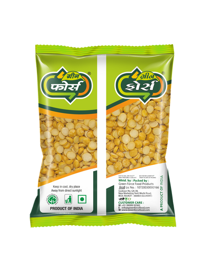 Chana Dal (ચણાદાળ) | Protein Rich | Unpolished - Green Force Food Products