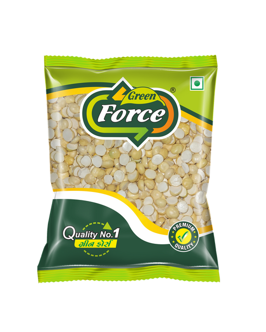 Split Gram without Skin (દાળિયા ની દાળ) - Protein Rich & Nutritious - Green Force Food Products
