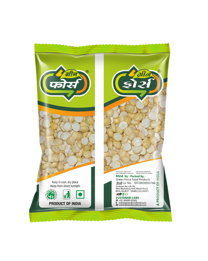 Split Gram without Skin (દાળિયા ની દાળ) - Protein Rich & Nutritious - Green Force Food Products