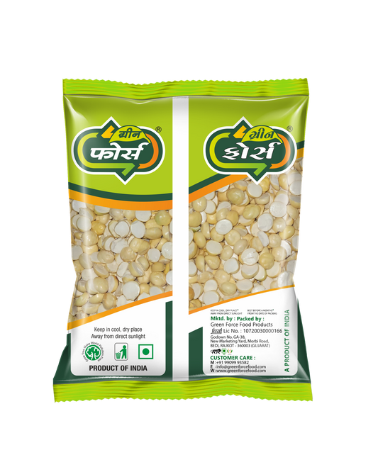 Split Gram without Skin (દાળિયા ની દાળ) - Protein Rich & Nutritious - Green Force Food Products