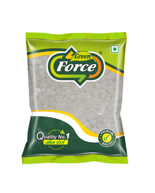 Crystal Sugar (ડાયમન્ડ સાકર) - Clear & Pure Sweet Crystals - Green Force Food Products
