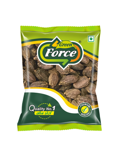 Black Elcha / Black Cardamom (એલચા) - Smoky & Bold Taste