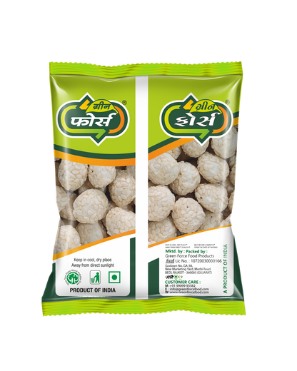 Rose Revdi (ગુલાબ રેવડી) - Sweet Sesame Treat with Rose Flavor - Green Force Food Products