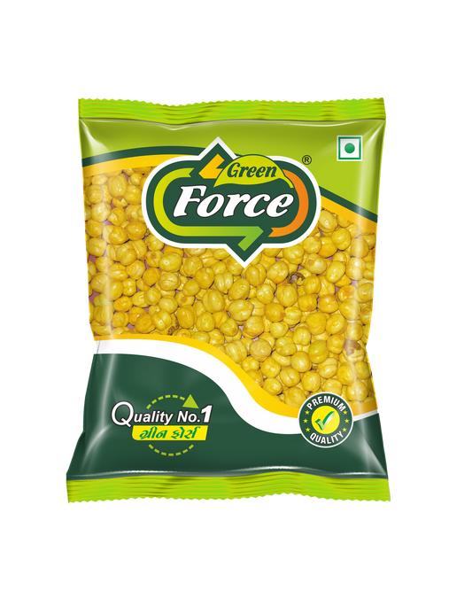 Turmeric & Black Salt Gram (હળદર સંચર ફોલવા દાળીયા) - Tangy, Spicy & Digestive