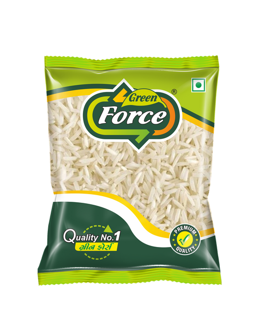 Jirasar Rice (જીરાસર ચોખા) - Aromatic & Light Texture - Green Force Food Products