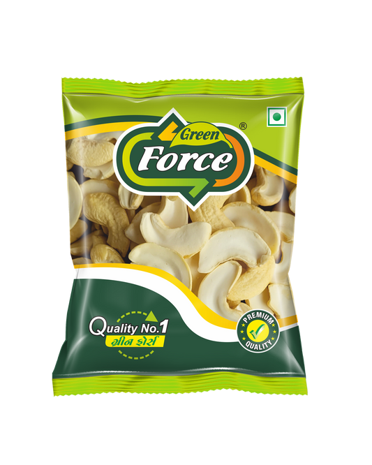 Cashew Pieces (કાજુ ફાડા) - Perfect for Cooking & Sweets - Green Force Food Products