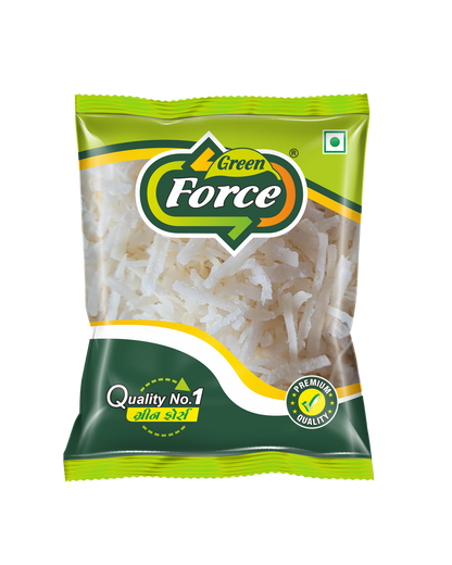 Coconut Shredded (ખમણ-જાડુ) - Perfect for Desserts & Garnishing - Green Force Food Products