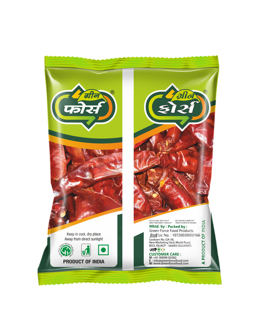Red Chilli Stemless (દંડીકટ મરચા) - Bold Heat & Vibrant Flavor