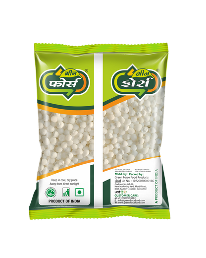Sago (સાબુ દાણા) - Perfect for Fasting & Energy Boost - Green Force Food Products