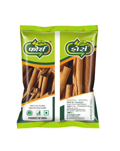 Cinnamon Roll / Dalchini (તજ / ભુંગરી) - Sweet Aroma & Warm Flavor - Green Force Food Products