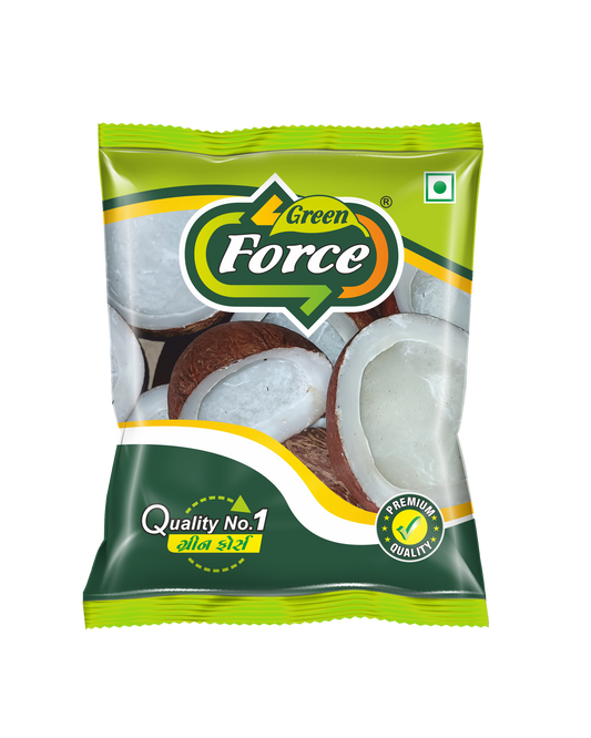 Half Coconut (ટોપરા ના વાટકા) - Fresh & Natural Kitchen Essential - Green Force Food Products