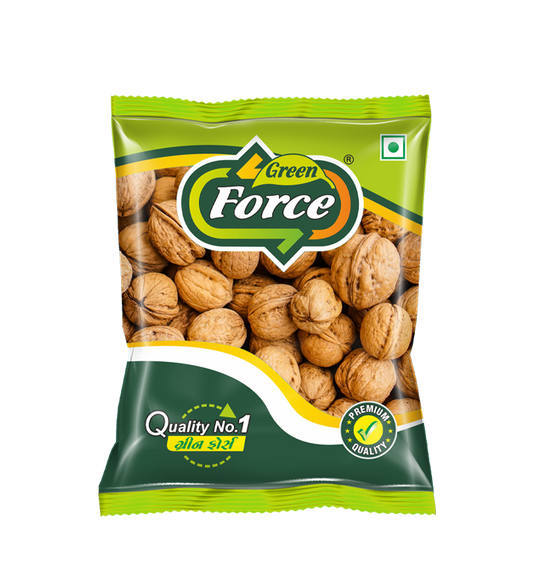 Whole Walnut (અખરોટ) – Premium Whole Nuts - Green Force Food Products
